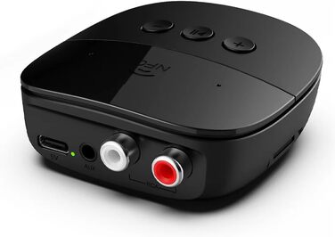 Адаптер Bluetooth 5.2 Eppfun для аудіо, 3.5mm AUX, Cinch, підходить для колонок та підсилювачів