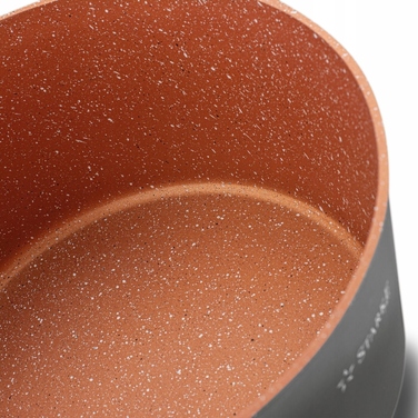 Набір каструль та сковорідок Starke Pro Dark Copper (10 предметів) для індукційних та газових плит