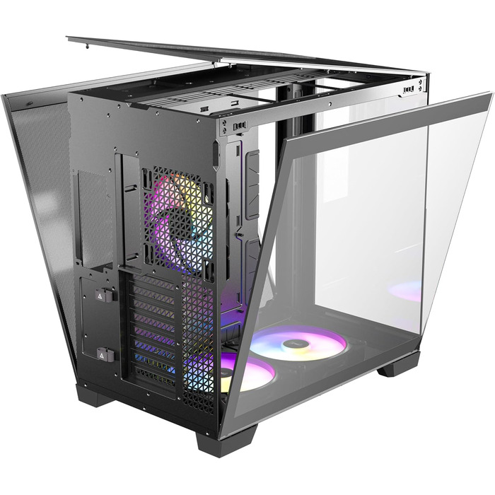 Корпус для ПК GEH Antec C8 Wood Full Tower чорний (ARGB)