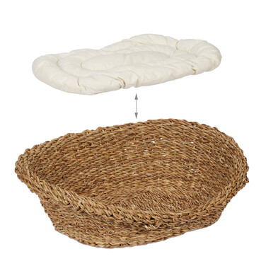 Relaxdays Pet Bed for Dogs and Cats