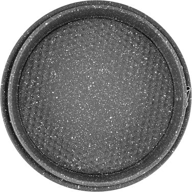 Форма для випічки Tognana Pure Roq, 22 см, знімні бортики, алюміній, чорна (7 дюймів)