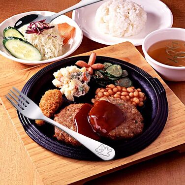 Набір дитячого столового приладдя Edeltahl (6 шт.): ложки, виделки, ложки для дітей від 3 років, з гравіюванням