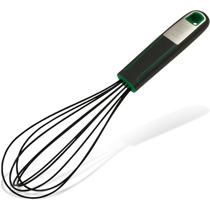 Міксер кухонний Fackelmann Schneebesen з ергономічною ручкою Soft-Touch, нержавіюча сталь, стійкий до 220°C, для збивання вершків та іншого