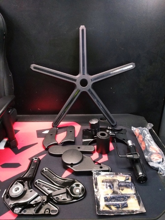 Ігрове крісло Diablo Chairs X-Starter, тканина, чорний