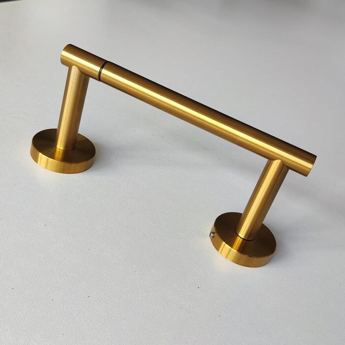 Тримач для туалетного паперу вінтажного стилю з латуні з кришкою – настінний, для зберігання рулонів у ванній кімнаті (оливкова бронза)