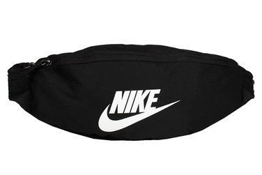 Спортивна сумка-бананка Nike Heritage унісекс, чорна DB0490-010