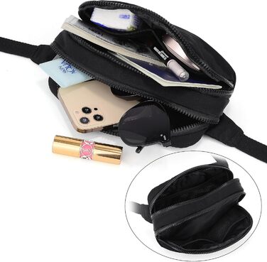 Жіночий гаманець UTO з PU шкіри, багатофункціональний на замку, клатч для телефону (1265 Чорний)