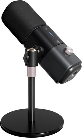 Динамічний мікрофон NearStream USB/XLR для ПК, геймінгу та стрімінгу з регулюванням гучності, кнопкою Mute, ізоляцією голосу, сумісний з MAC, PS4, PS5, мікшером (AM10X/AM15X)