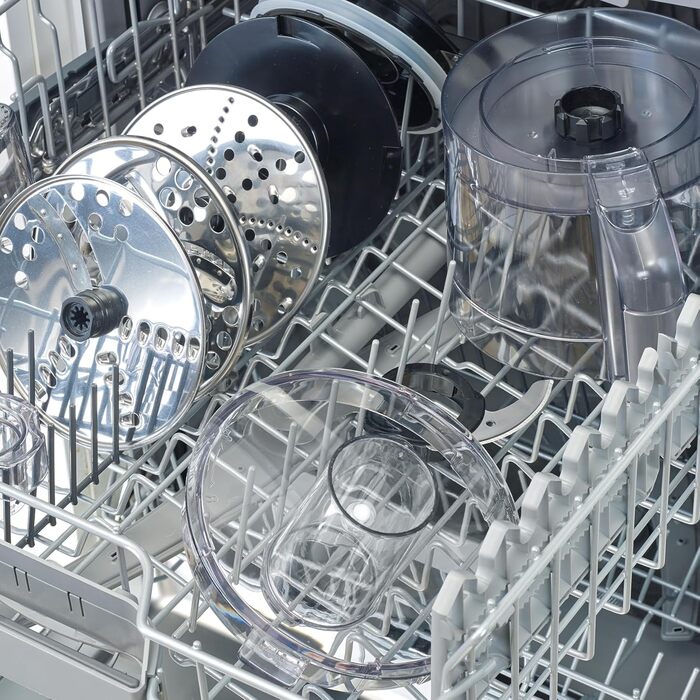 SEVERIN Multifunctional Food Processor for kneading, mixing, grating, shredding, grinding, and more. Food processor with extensive accessories, high-quality multi-grinder, KM 3892 Multifunction: kneading, mixing, grating, shredding, grinding, and more.
