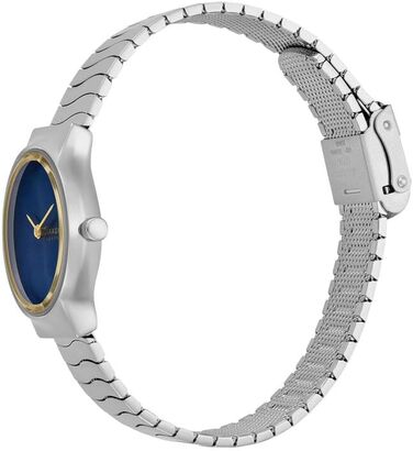 Жіночий наручний годинник Skagen Freja Lille: кварцовий механізм, сталевий ремінець, 26 мм, колір золото та глянцевий чорний