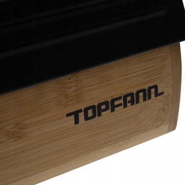 Хлібниця Topfann цільна, чорний бамбук