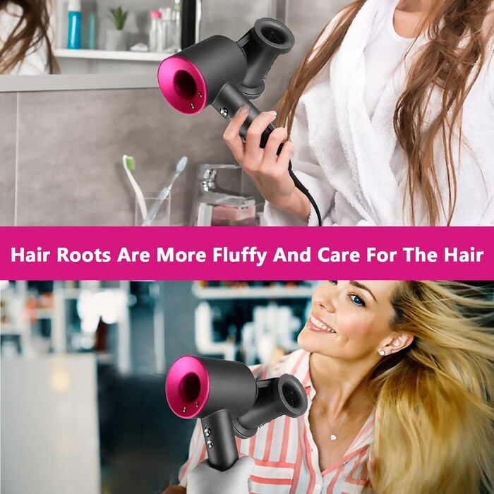 Diffuser nozzle for Dyson Airwrap, Gentle Air Attachment Diffuser Styling Concentrator Smoothing Nozzle Accessory for Dyson Supersonic Hair Dryer 2 Modes for Smooth and Fluffy Styling (1 Nozzle)
