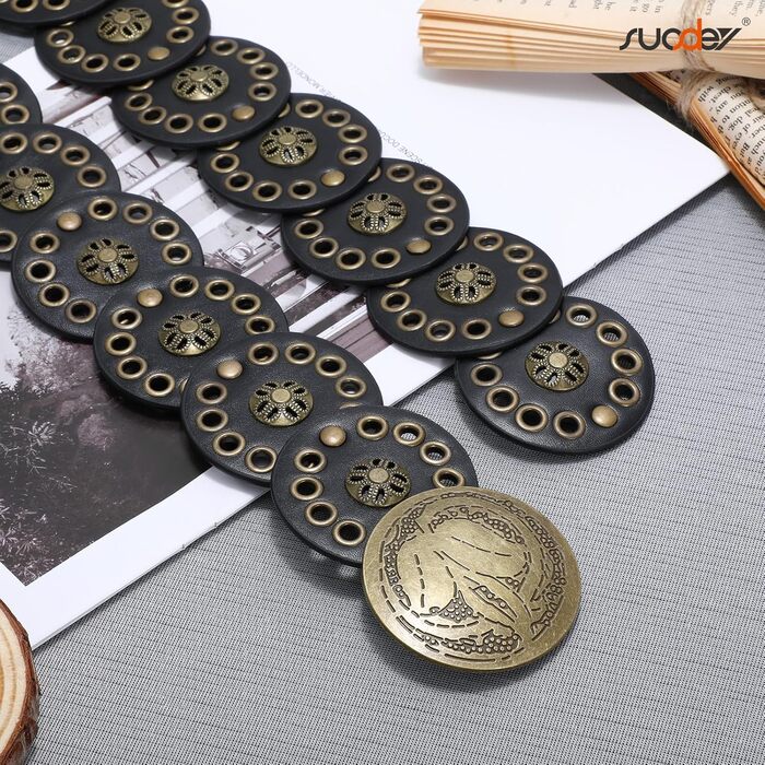 Жіночий шкіряний пояс-корсет у стилі вестерн SUOSDEY, широкий, бохо, для сукні (чорний, до 95 см)