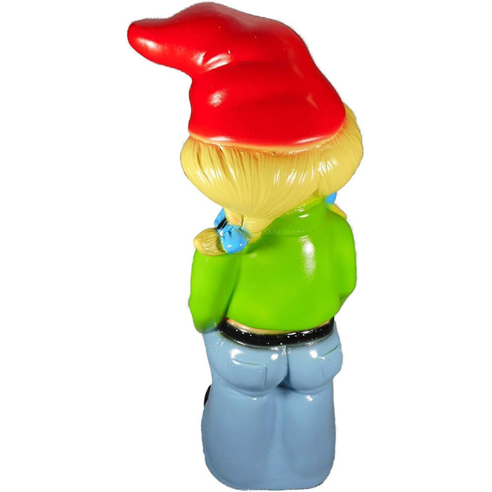 Rakso 0941 Garden Gnome, Female Gnome, made of shatterproof PVC, Gnome, Made in Germany, Figurine