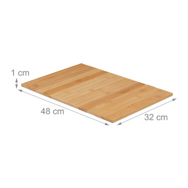 Relaxdays Bamboo Sofa Table