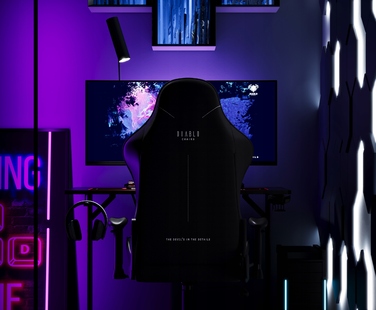 Ігрове крісло Diablo Chairs X-Starter, тканина