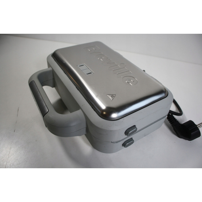 Вафельниця Breville DuraCeramic VST072 850 Вт, сріблястий/сірий