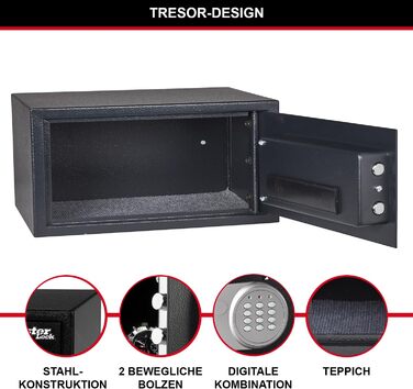 Master Lock Electronic Combination Safe - 11 Liter Security Box with Digital Lock