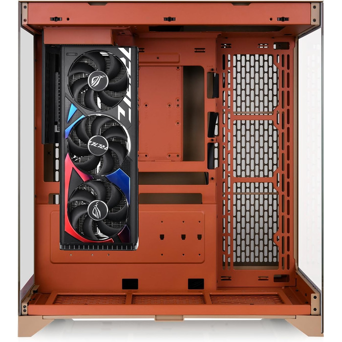 Корпус для ПК Thermaltake CTE TG E550 (Gravel Sand) ATX/E-ATX, двокамерний дизайн, загартоване скло, підтримка радіаторів до 420 мм