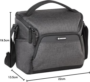 Фоторюкзак Vanguard Vesta Aspire 41NV для фототехніки та аксесуарів, сірий
