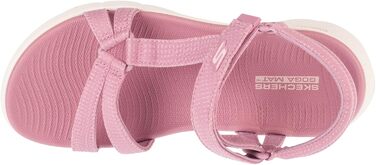 Сандалі Skechers Go Walk Flex жіночі, текстиль, 39 EU, ніжно-ліловий