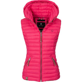 Жіноча перехідна куртка Navahoo Shadaa з капюшоном, легка стьобана жилетка, XS-3XL, рожевий