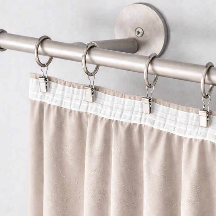 Текстильна штора для душу NOW-ART, 200 x 240 см