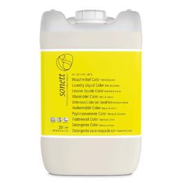 Екологічний рідкий засіб для прання кольорових речей Sonett Color Mint & Lemon, 10 л
