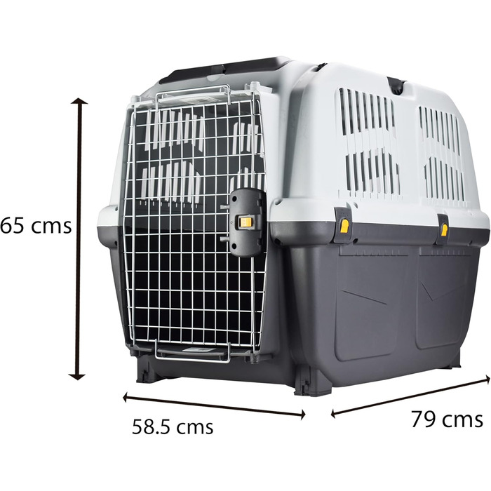 Транспортний бокс Nobby Skudo 5 IATA, сірий, 79 x 58,5 x 65 см