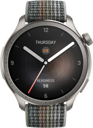 Смарт-годинник Amazfit Balance 46 мм Сірий: NFC, GPS, 150 режимів спорту, моніторинг сну та здоров'я, Bluetooth дзвінки, до 14 днів роботи