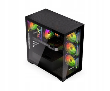 Корпус Krux Exo ARGB midi tower ATX, чорний