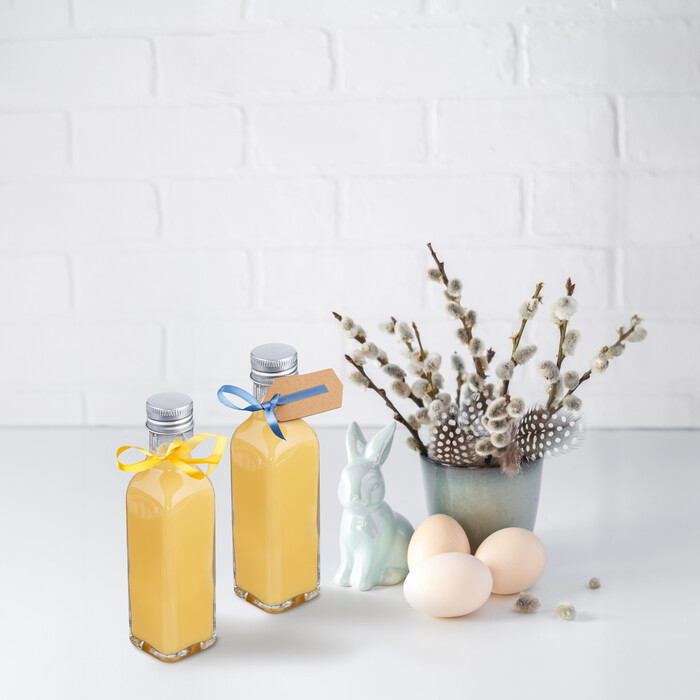 Relaxdays Set of 100 ml Small Bottles