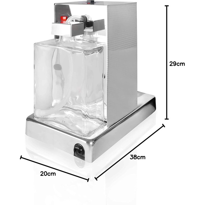 La Piccola Perla Italian Espresso Machine for ESE Pods - Environmentally Conscious and Economical in Consumption - For Standard ESE Pads 44mm PICP4S4GXX Silver