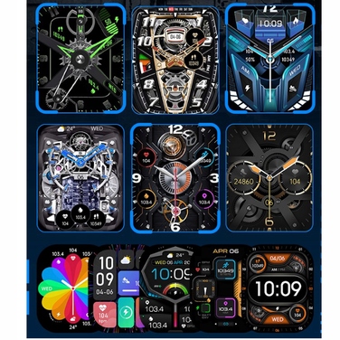 Чоловічий смартгодинник Smart-Trend F249B, чорний