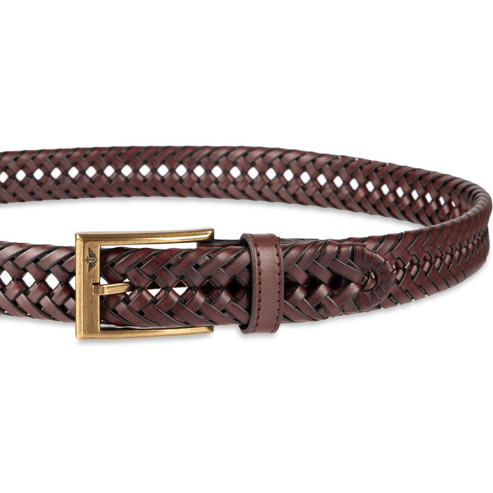 Чоловічий шкіряний ремінь Dockers, колір коричневий