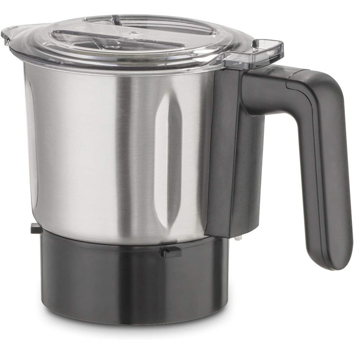 CASE B 1800 PowerBlender Set - Stand Mixer, 28,000 RPM, 1.75 L Glass Container, incl. Drinking Bottle and Chopper, Mixer Test Winner with Very Good Rating, Stainless Steel Stand Mixer + Accessories