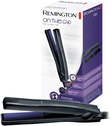 Випрямляч для волосся Remington On The Go S2880: компактний, 15 см, керамічне покриття, 200°C
