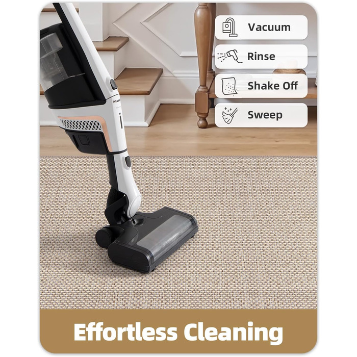 Килимок кухонний неслизький, 61x183 см, тканинний з гумовою основою, бежевий | COLOR&GEOMETRY