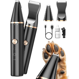 Триммер для догляду за лапами собак Oneisall Paw Trim Pro, IPX7, тиха, для лап, очей, вух, обличчя, тіла