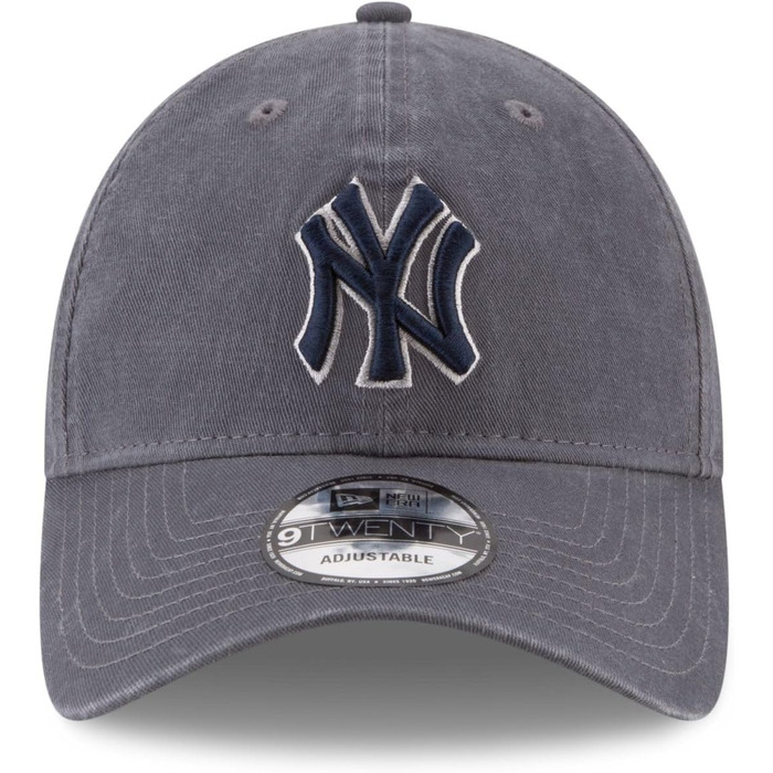 Кепка бейсболка New Era 9twenty Unisex New York Yankees сіра - безкаркасна