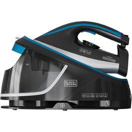 Праска-парогенератор BLACK+DECKER BXSS2401E, 2400 Вт, 200 г/хв, 1,5 л, регулювання температури, ECO-режим