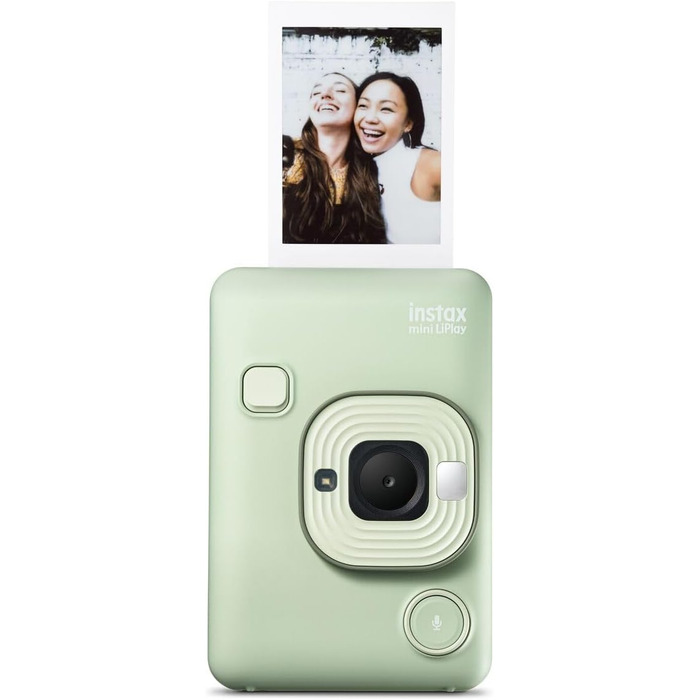 INSTAX Mini LiPlay 2: гібридна цифрова камера, колір м'ятно-зелений