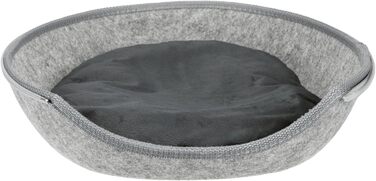 Куделя для котів Trixie Luna, з фетру, 40x24x46 см, світло-сіра