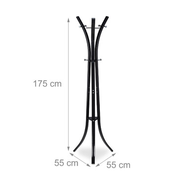 Relaxdays Coat Rack Metal