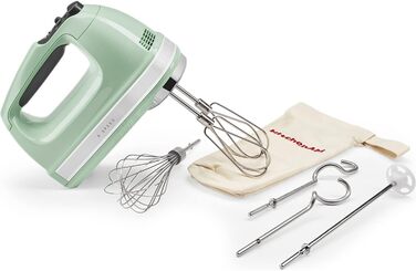 KitchenAid 5KHM9212EPT Hand Mixer, Pistachio