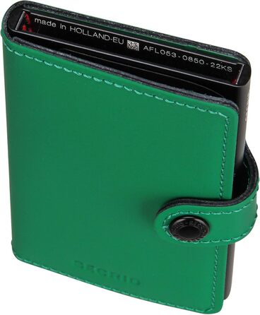 Гаманець Secrid Miniwallet Matte Bright Green (10.2 x 6.5 x 2.1 см) - Унісекс, компактний