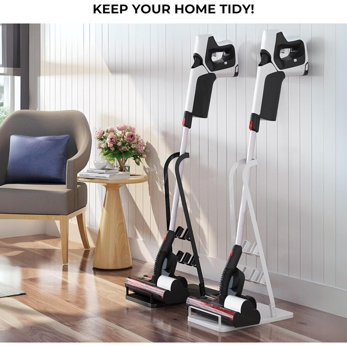 Підставка для пилососа MAGIC SELECT сумісна з Dyson V15, V6, V7, V8, V10, V11, металева, без свердління