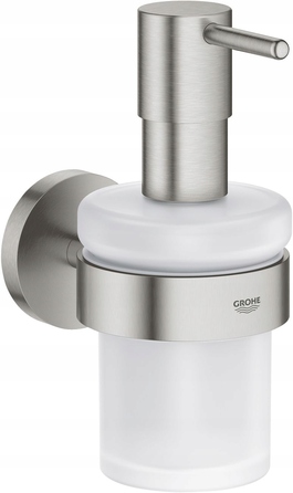 Настінний дозатор для мила Grohe, 150 мл, сірий