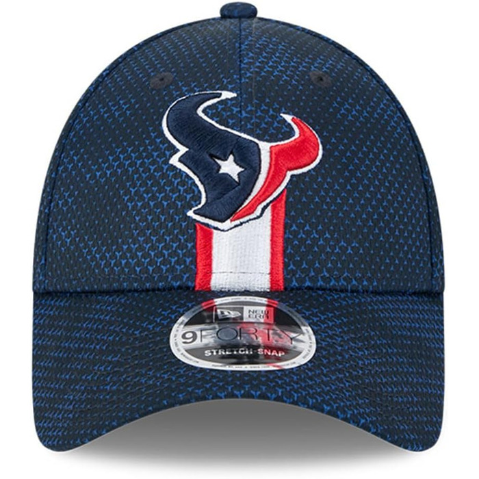 Кепка New Era NFL Sideline 2024 Houston Texans, регульована, 9Forty, бейсболка, американський футбол, snapback