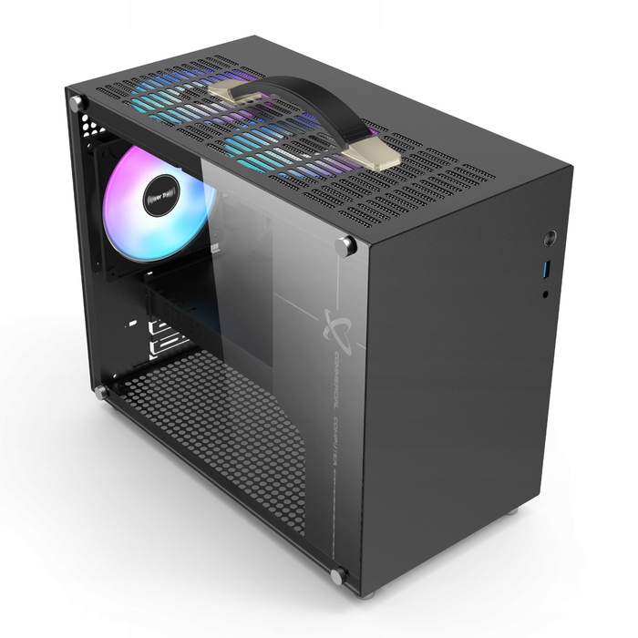 Корпус Cube Case PV100-CASE-B, чорний